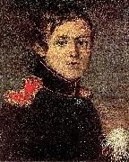 Kapiton Zelentsov Portrait of Staff Captain E A Rotaev Germany oil painting artist